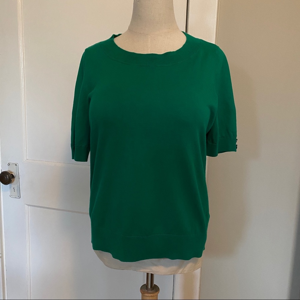 Talbots Petite Large Knit Tee